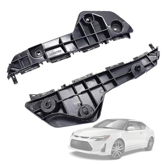 Right & Left Front Bumper Brackets Set Driver and Passenger Side Fit For Scion