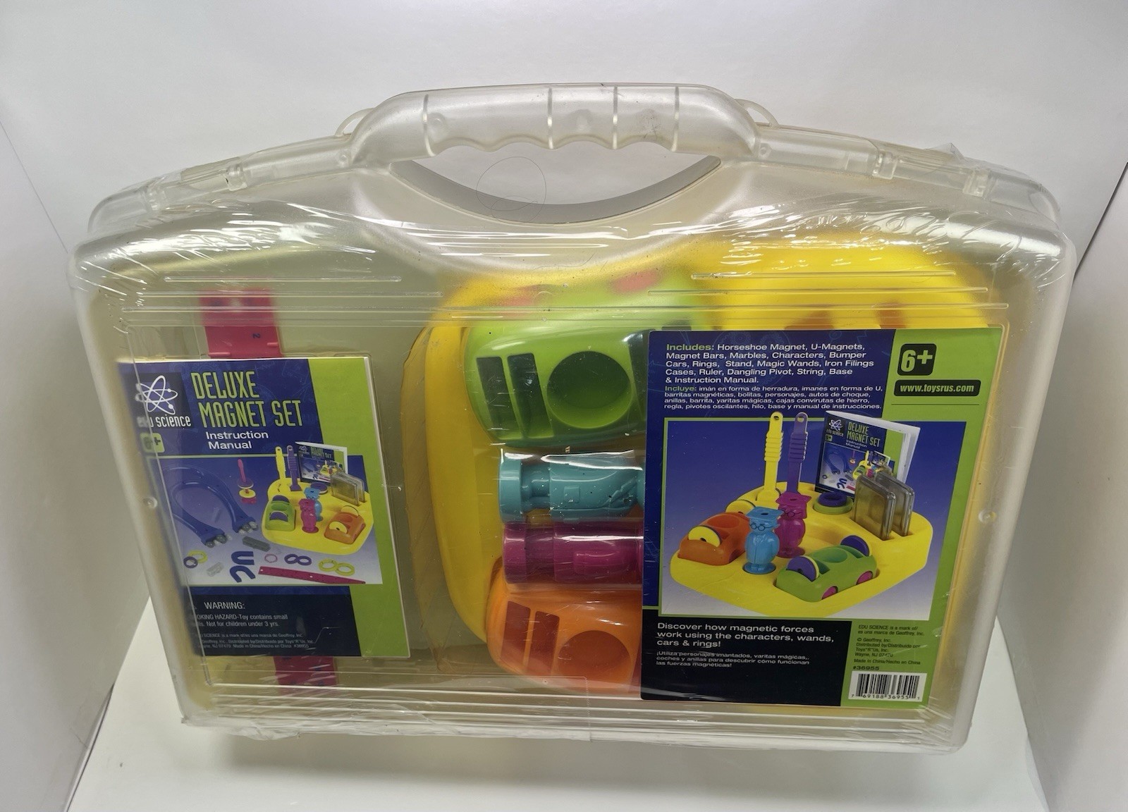 Deluxe Magnet Set Edu-Science Factory Sealed Case 6+