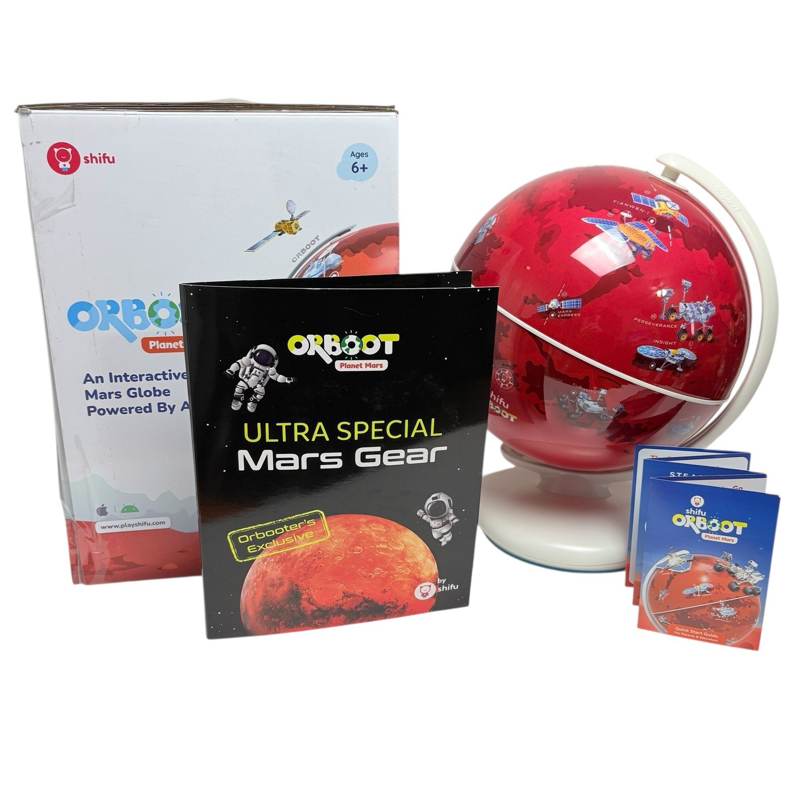 Shifu Orboot Mars Interactive AR Globe for Planet Mars Research App Based