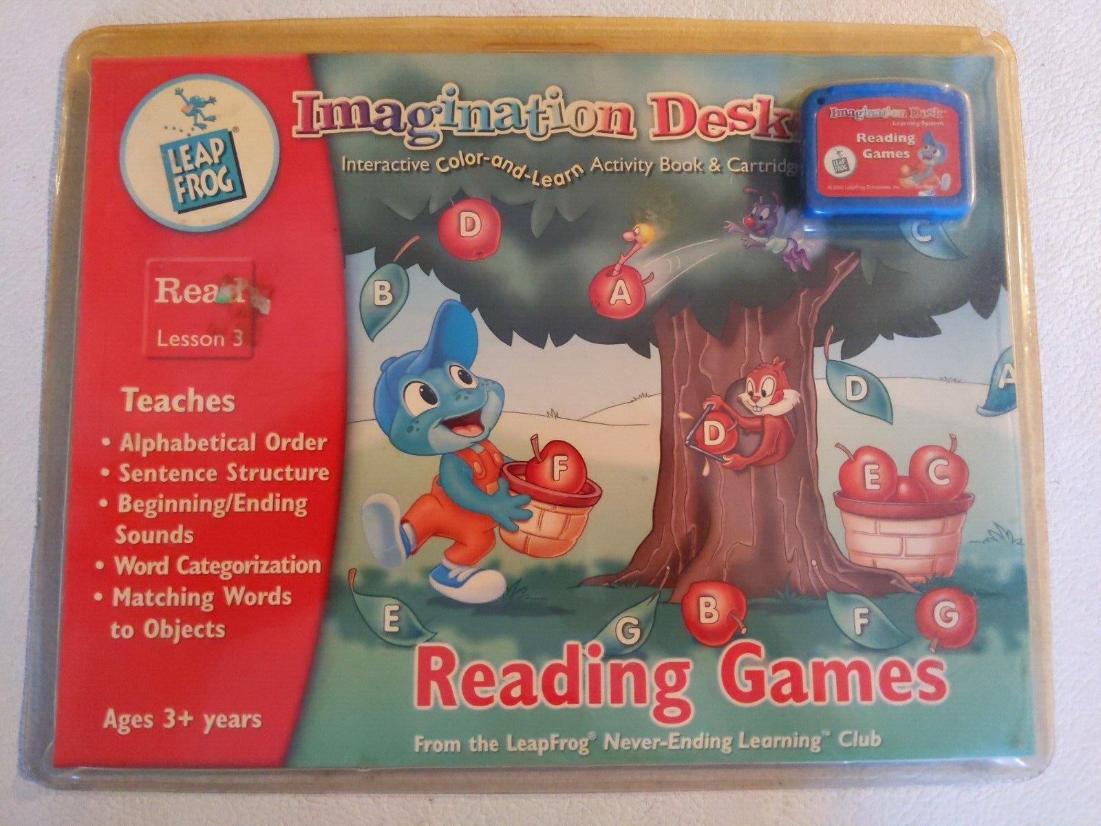 Leap Frog Imagination Desk Reading Games Lesson 3 COMPLETE NEW SEALED