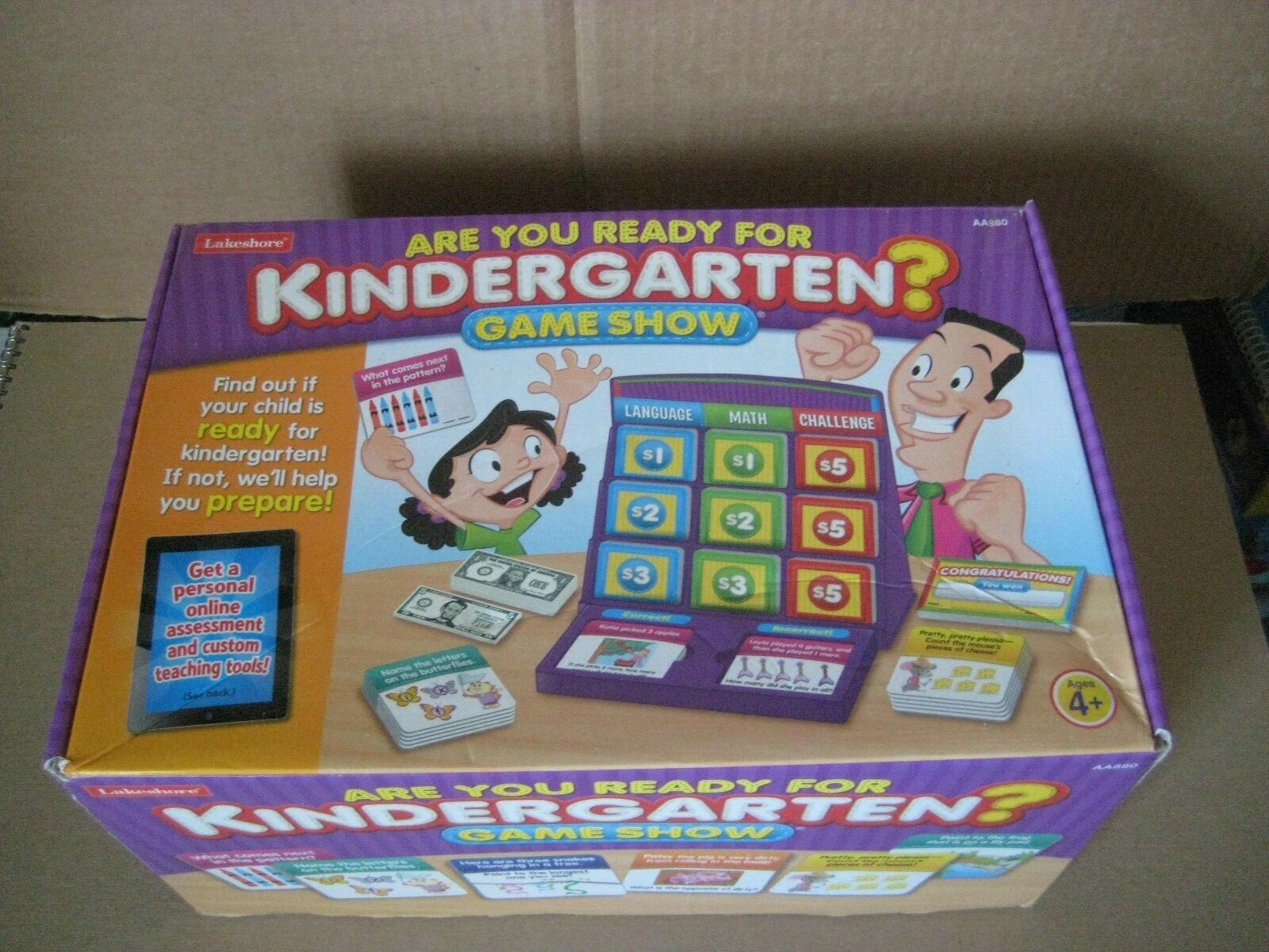 LAKESHORE Are You Ready for Kindergarten? Game Show ~ Age 4 – 5 yrs.