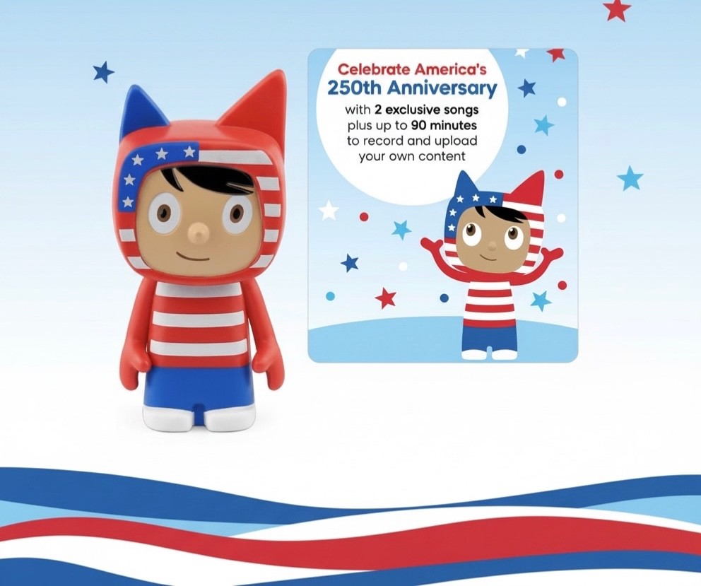 Brand New America’s 250th Anniversary Limited Edition creative Tonie