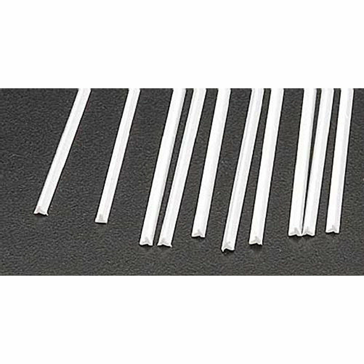Plastruct 90562 TFS-2 White Plastic Tee (10) 1/16″H x 1/16″W x .020″T x 10″ Long