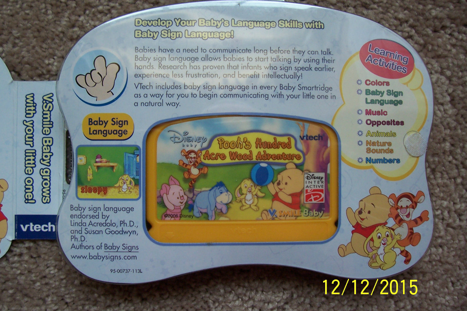 VTech Disney Baby Infant Development System – NIP