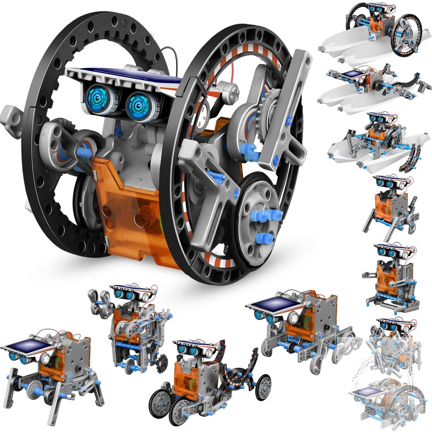 13-in-1 Solar Robot Toys for Ages 8 9 10 11 12 Year Old Boys Girls, STEM Science