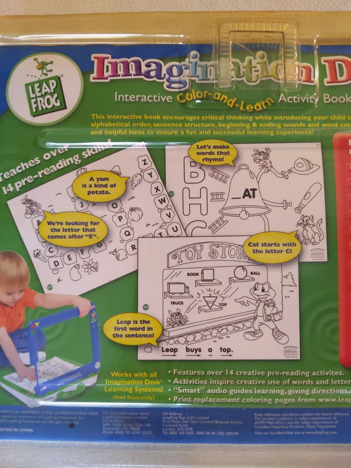 Leap Frog Imagination Desk Reading Games Lesson 3 COMPLETE NEW SEALED