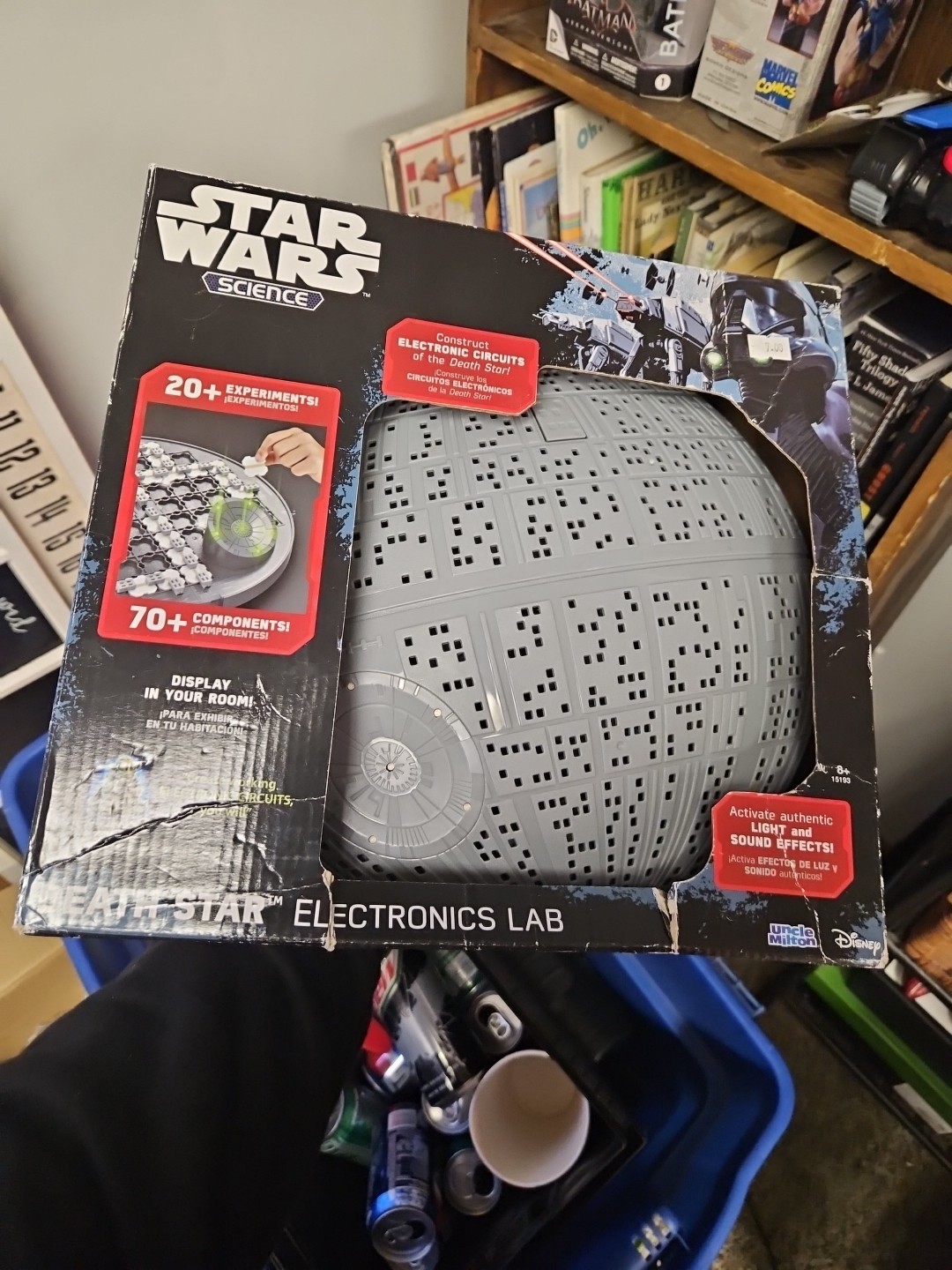Star Wars Death Star Electronics Lab Kit Science Uncle Milton Lights Sound