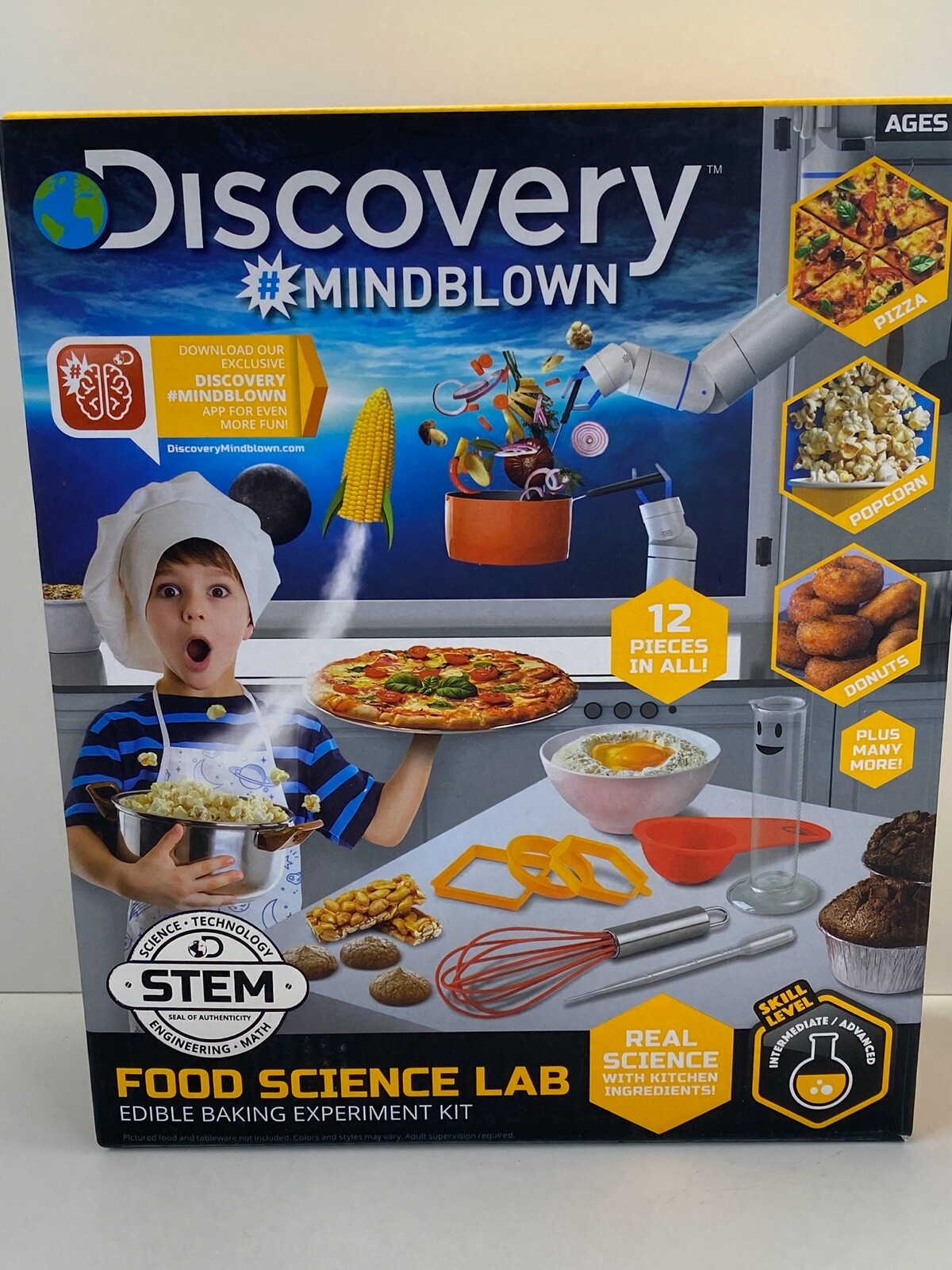 Discovery MINDBLOWN Food Science Lab Edible Baking Experiment Kit 8+
