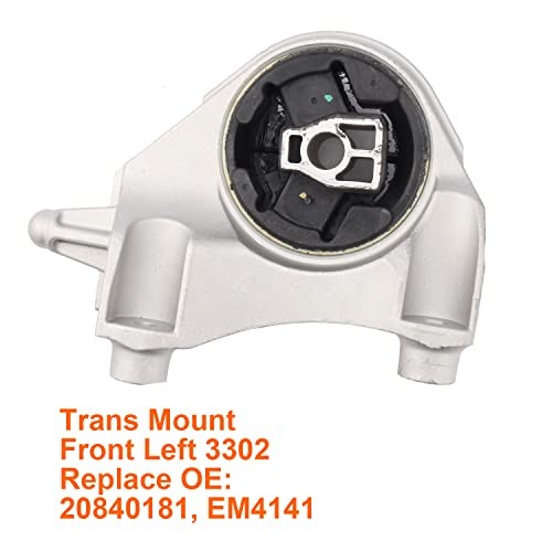 Set of 4, Engine Motor and Transmission Mounts Compatible with 10-17 Captiva