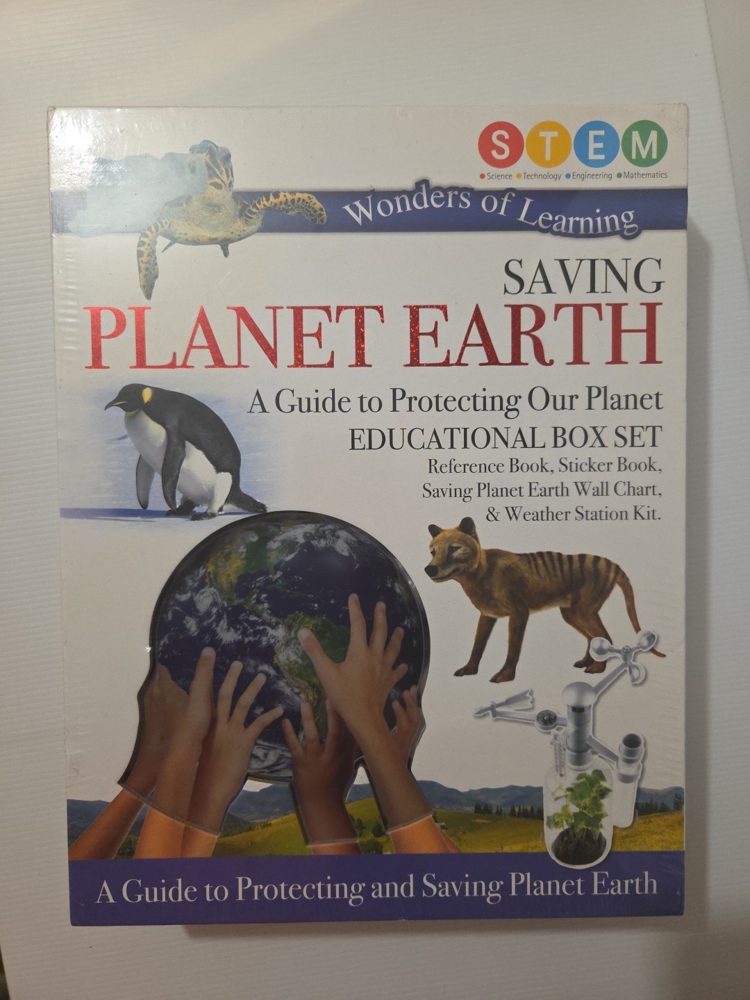 Wonders Of Learning Saving Planet Earth Box Set STEM Kids Educational Sealed NEW