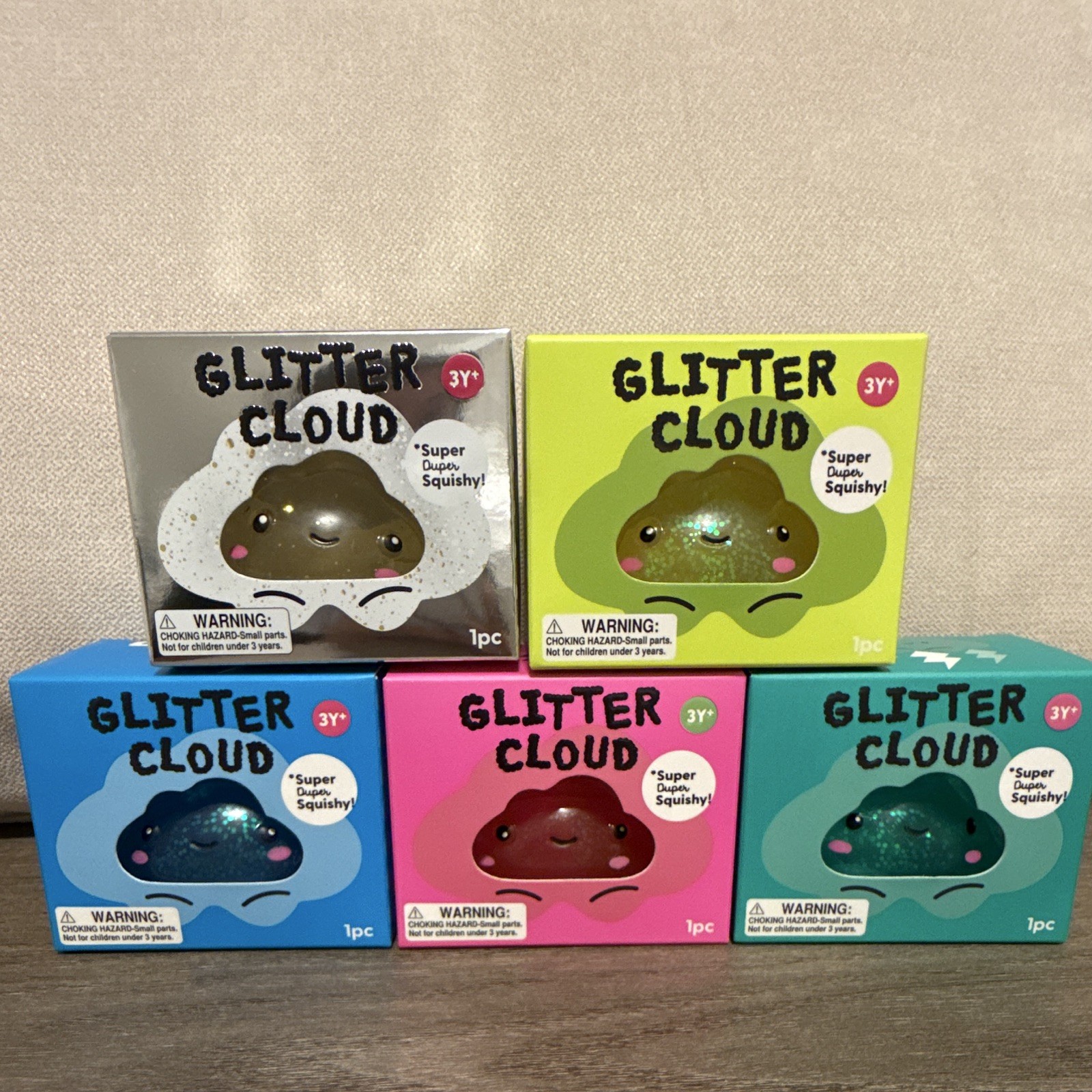 J’ADORE Glitter Cloud Super Squishy BUNDLE DEAL ! ⭐️trusted seller ships fast