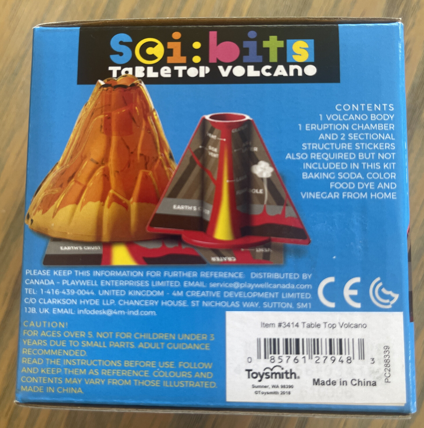 Sci:bits Table Top Volcano Eruption Kit