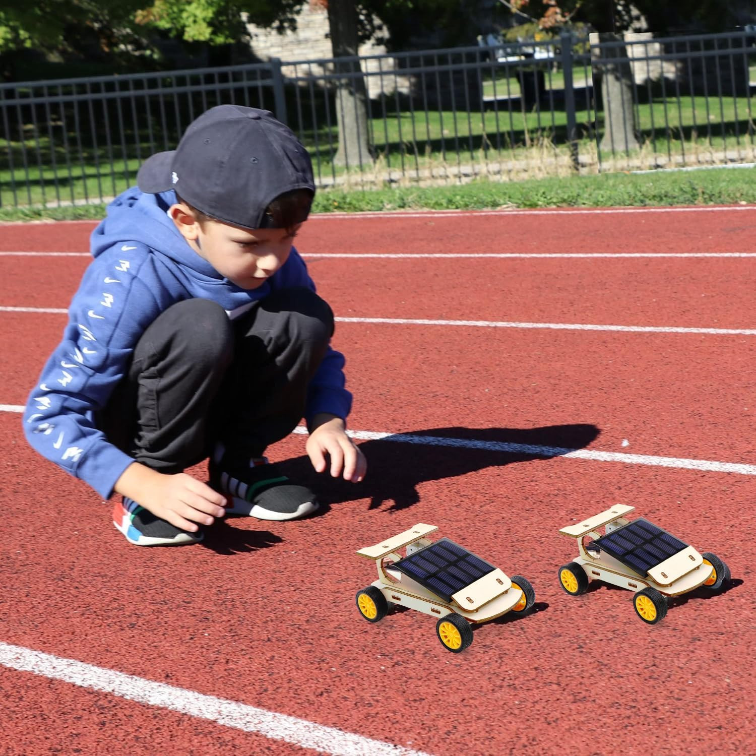 DIY RC Car Kit, Build Your Own Solar Car – Stem Projects for Kids Ages 8-12, Sci