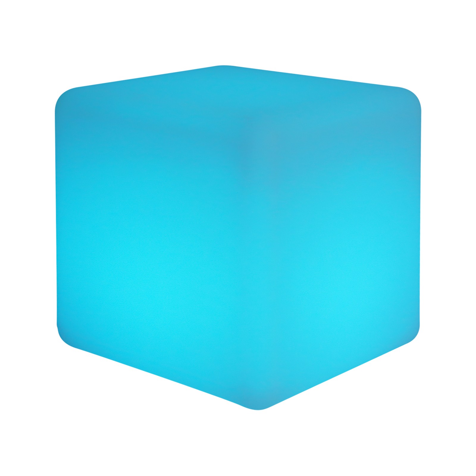 RGB Light Up Square Cube LED 12″ Party Decor Lighting Furniture With 15m Remote