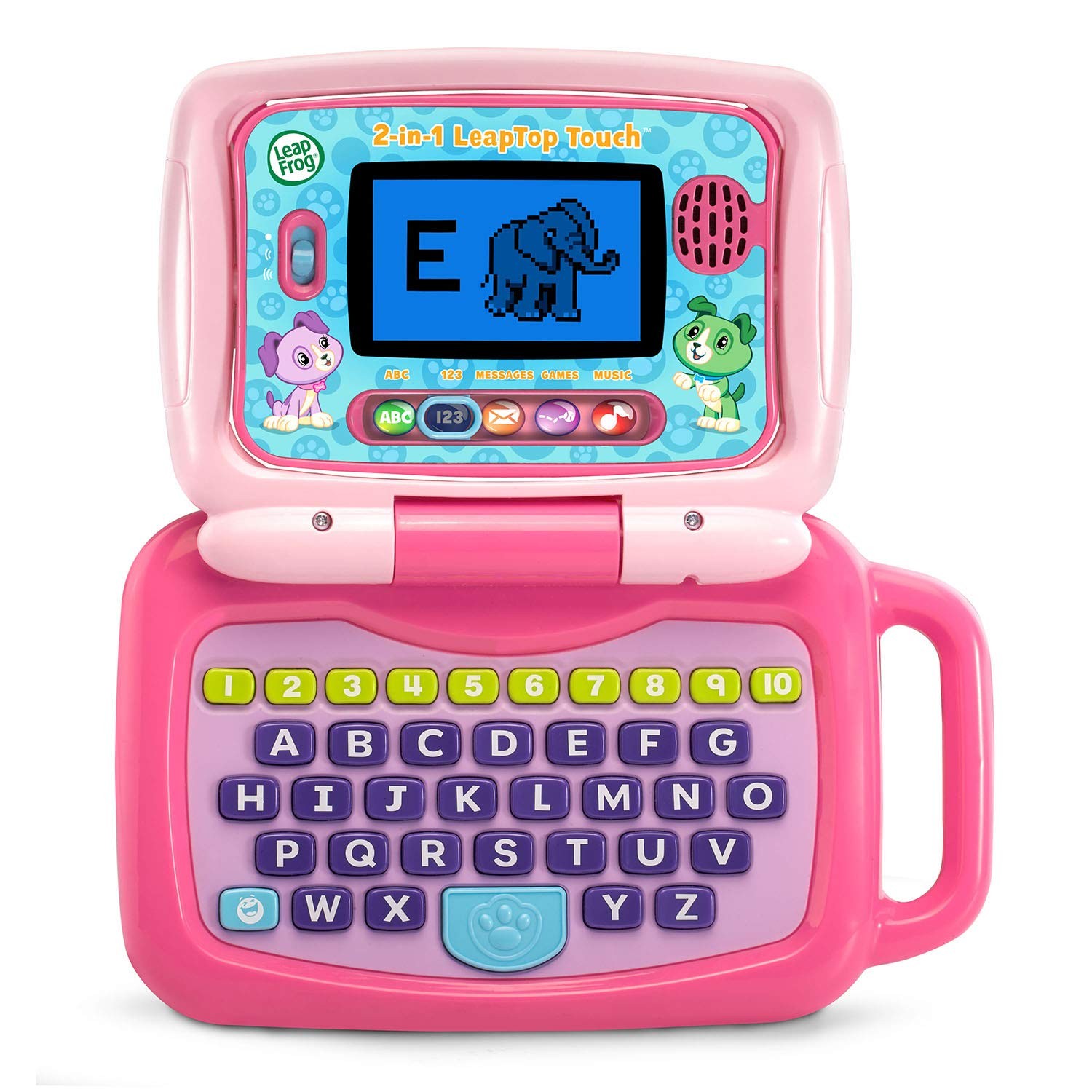 LeapFrog 2-in-1 LeapTop Touch, Pink Standard Packaging,