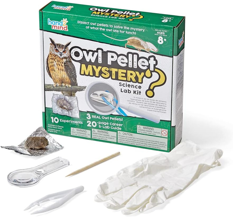 Animal Science Kit for Kids 8-12, Kids Science Kit with Fact-Filled Guide, Learn
