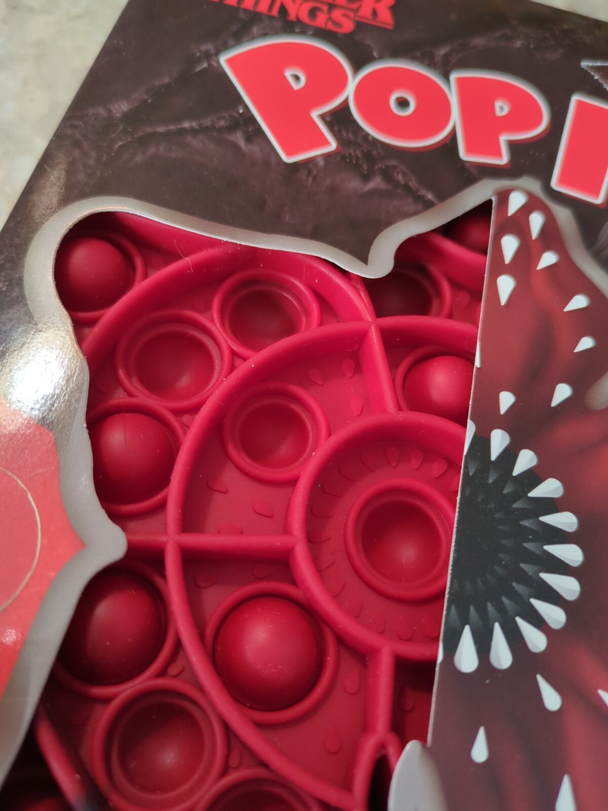 DEMOGORGON Netflix Series STRANGER THINGS POP IT! Bubble Popping Game NIB