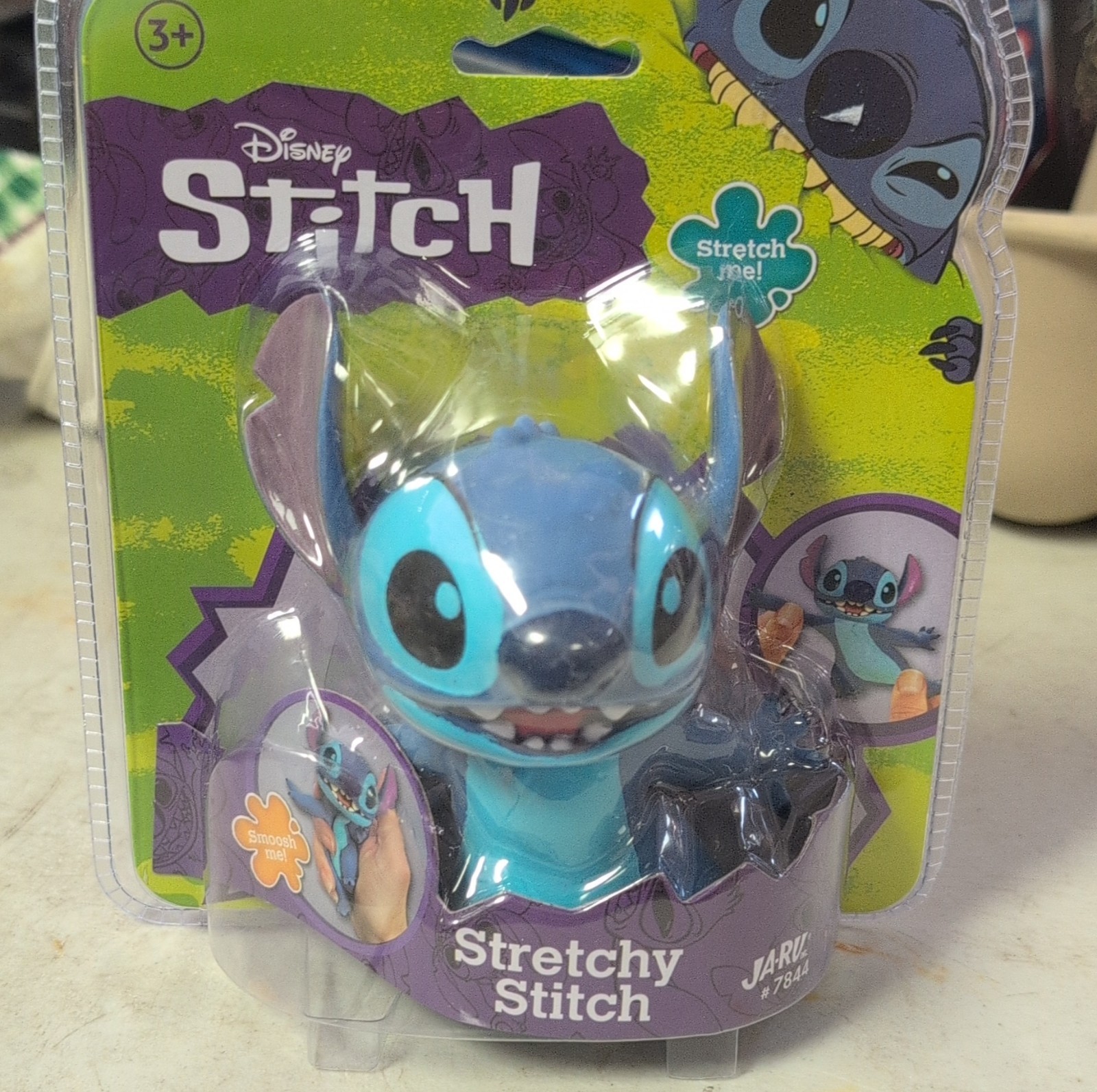 JA-RU Disney Stitch Tactile Sensory Toy 7844 Ages 3+, 4-7, 8-11 Years 2023