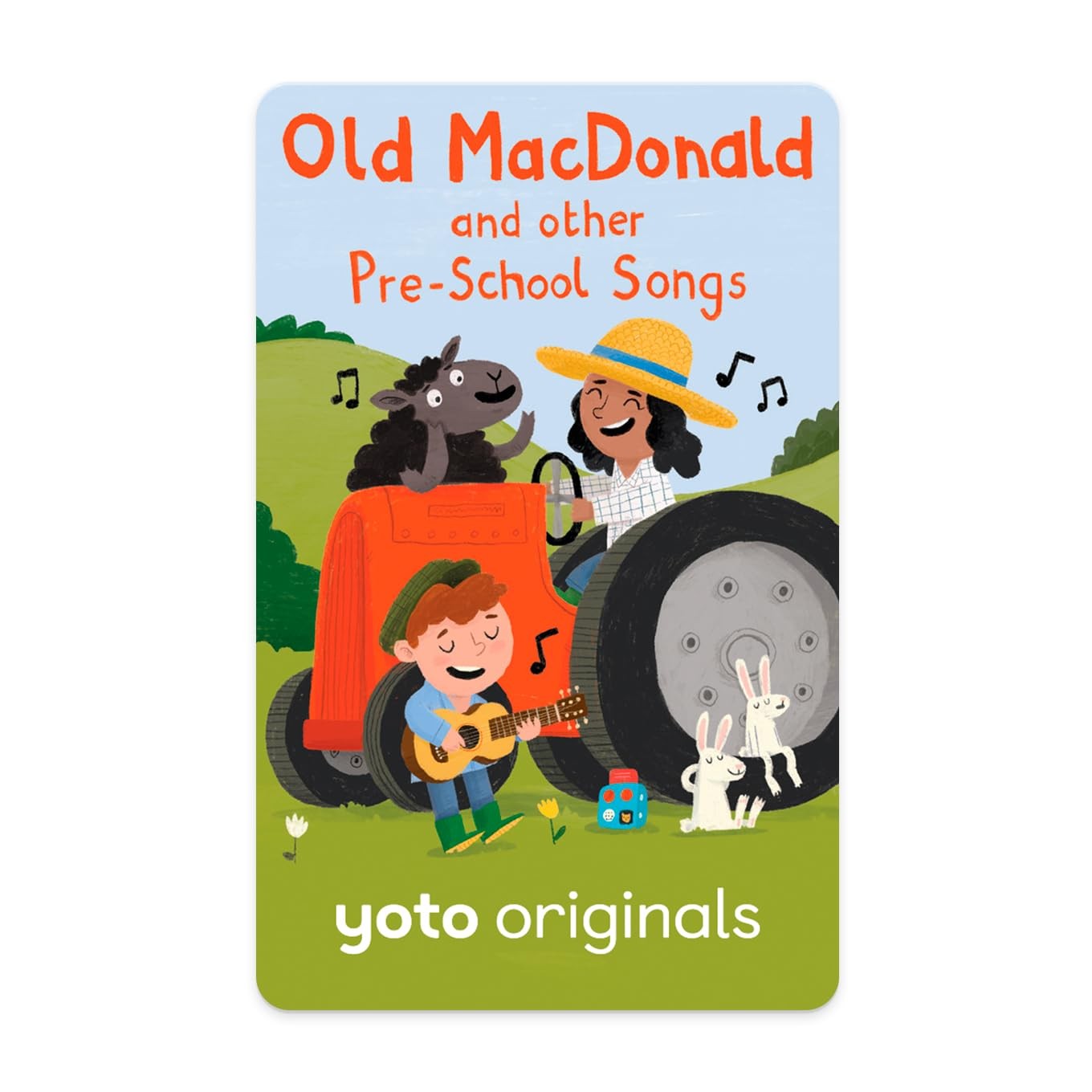 Yoto Old Macdonald & Pre-School Songs Audio Card for Kids Ages 1+