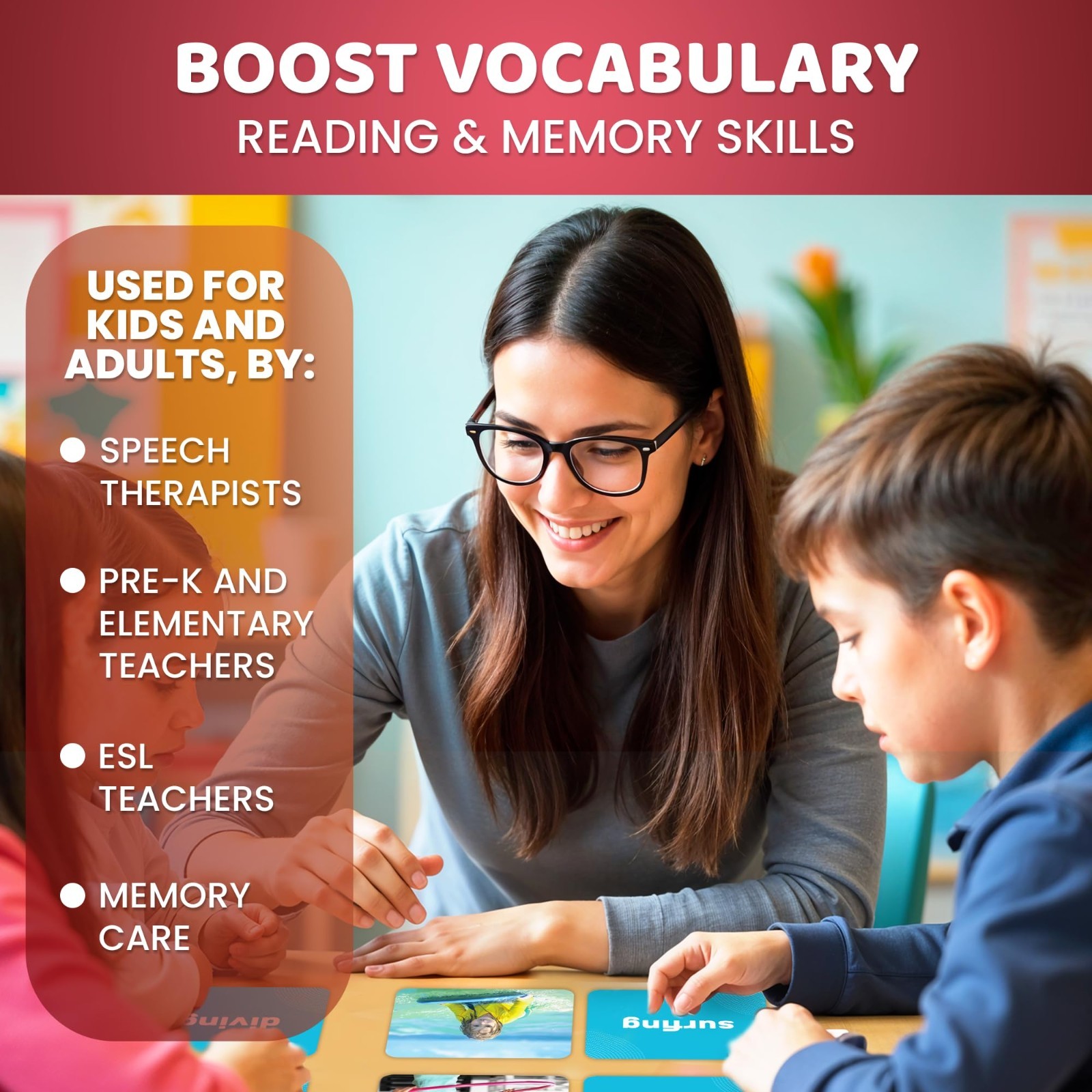 104 Action Verbs Flash Cards for Speech Therapy & ESL – Educational Vocabulary B