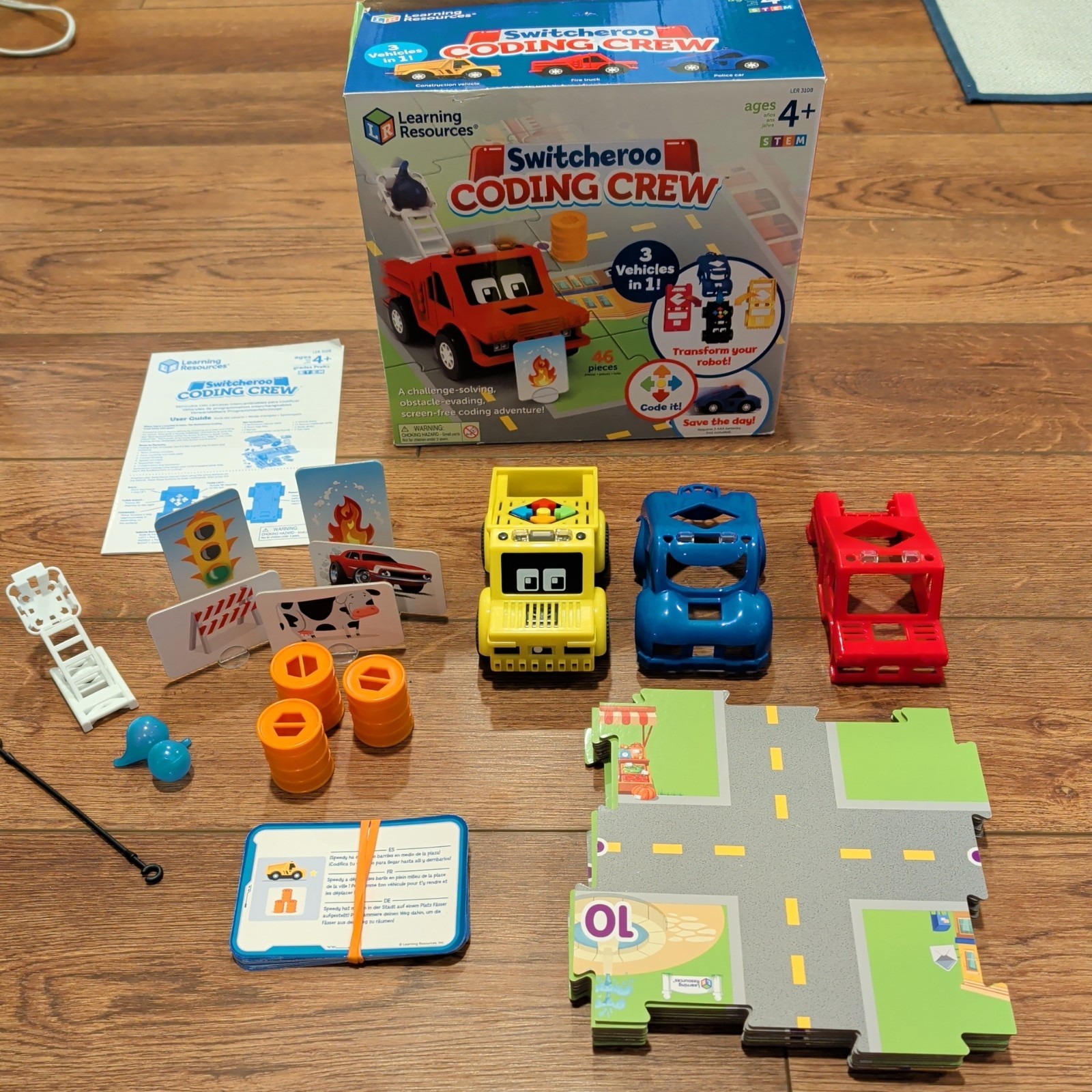 Learning Resources Switcheroo Coding Crew LER 3108 Ages 4+