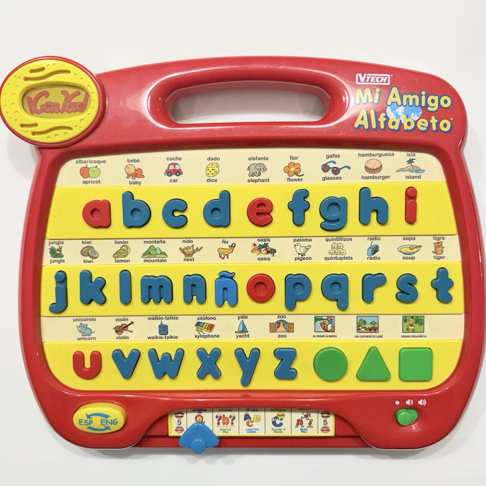 VTG Vtech Little Smart Phonics Alphabet WORKS Learning Toy SPANISH & ENGLISH