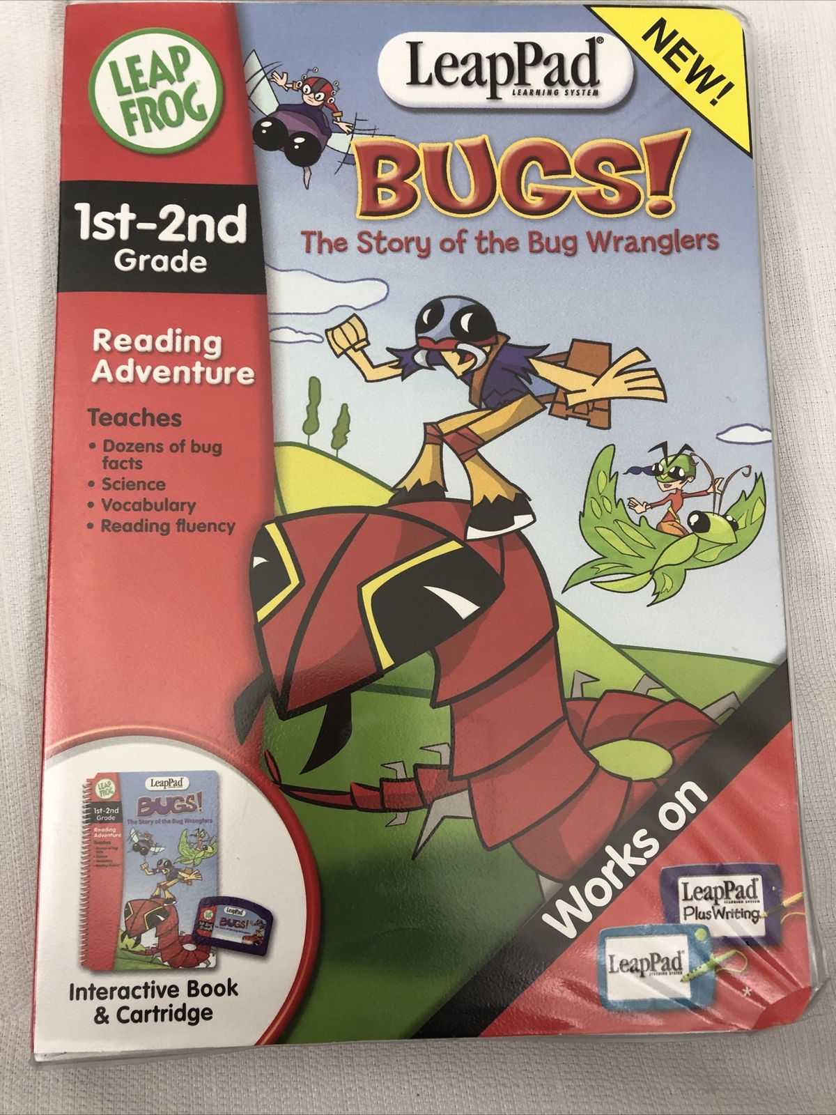 LeapPad Software -1st-2nd Grade. LeapFrog. Bugs The Story Of The Bug Wranglers
