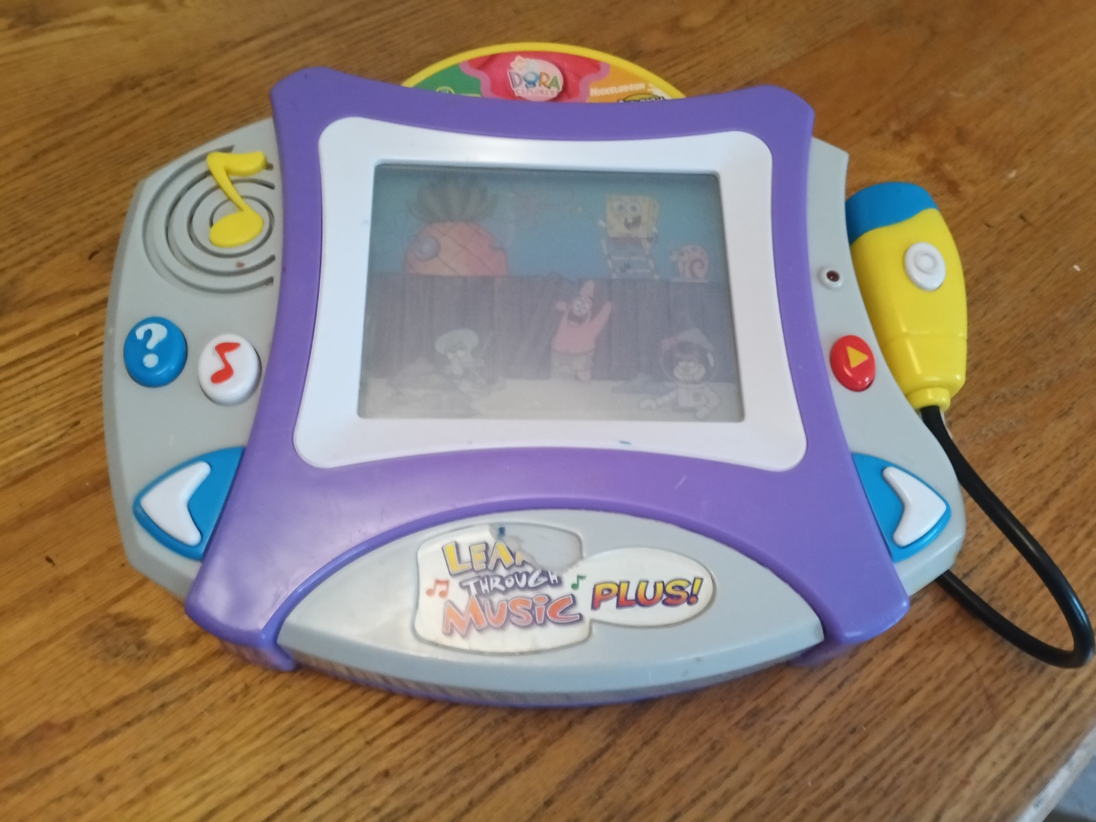 2004 Mattel Learn Through Music Plus 1 Cartridge Sesame Street Nickelodeon Works