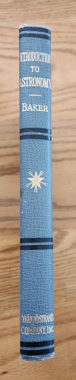 Introduction to Astronomy by Robert H. Baker 1940 2nd Edition 6th Printing
