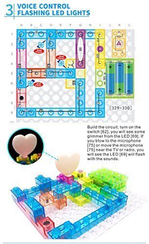 7TECH 115 Projects Integrated Circuit Electronic Building Blocks 8 years old +