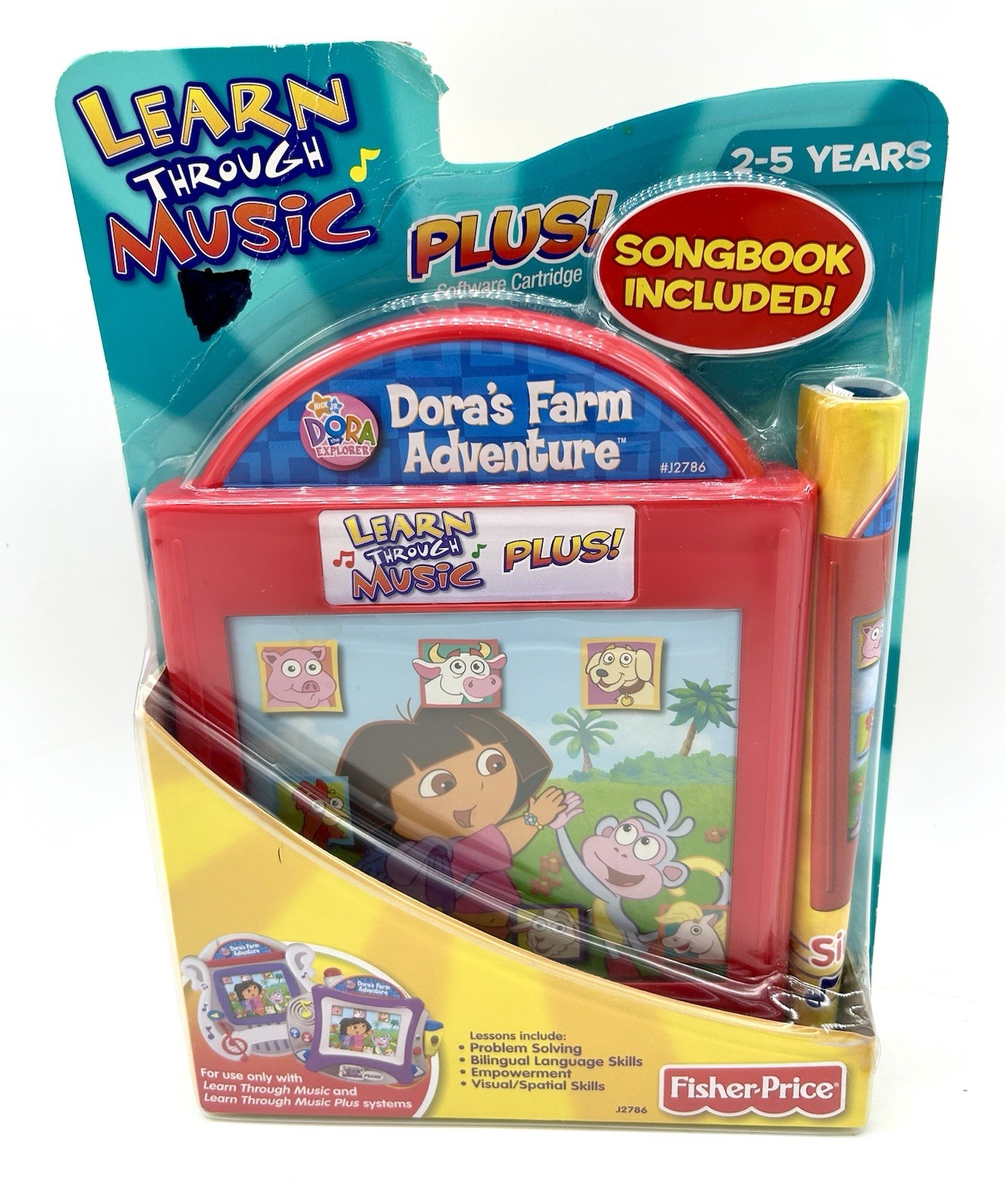 Brand New Fisher Price Learn Through Music Plus Dora’s Farm Adventure Sealed