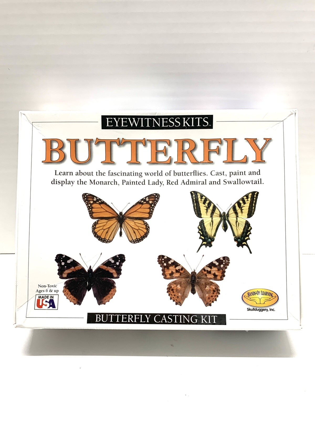 NEW Eyewitness Kits Butterfly Casting Kit Ages 6 & Up NEW SEALED Made in the USA