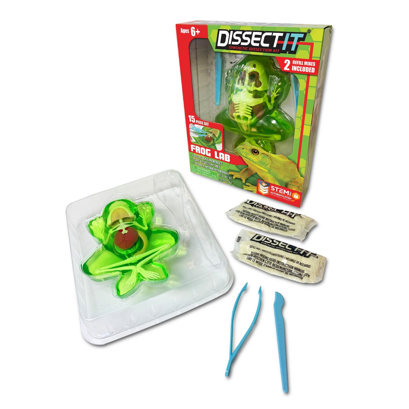 Top Secret Toys Kit for , Synthetic Dissection Science Kit to Learn Animal An…