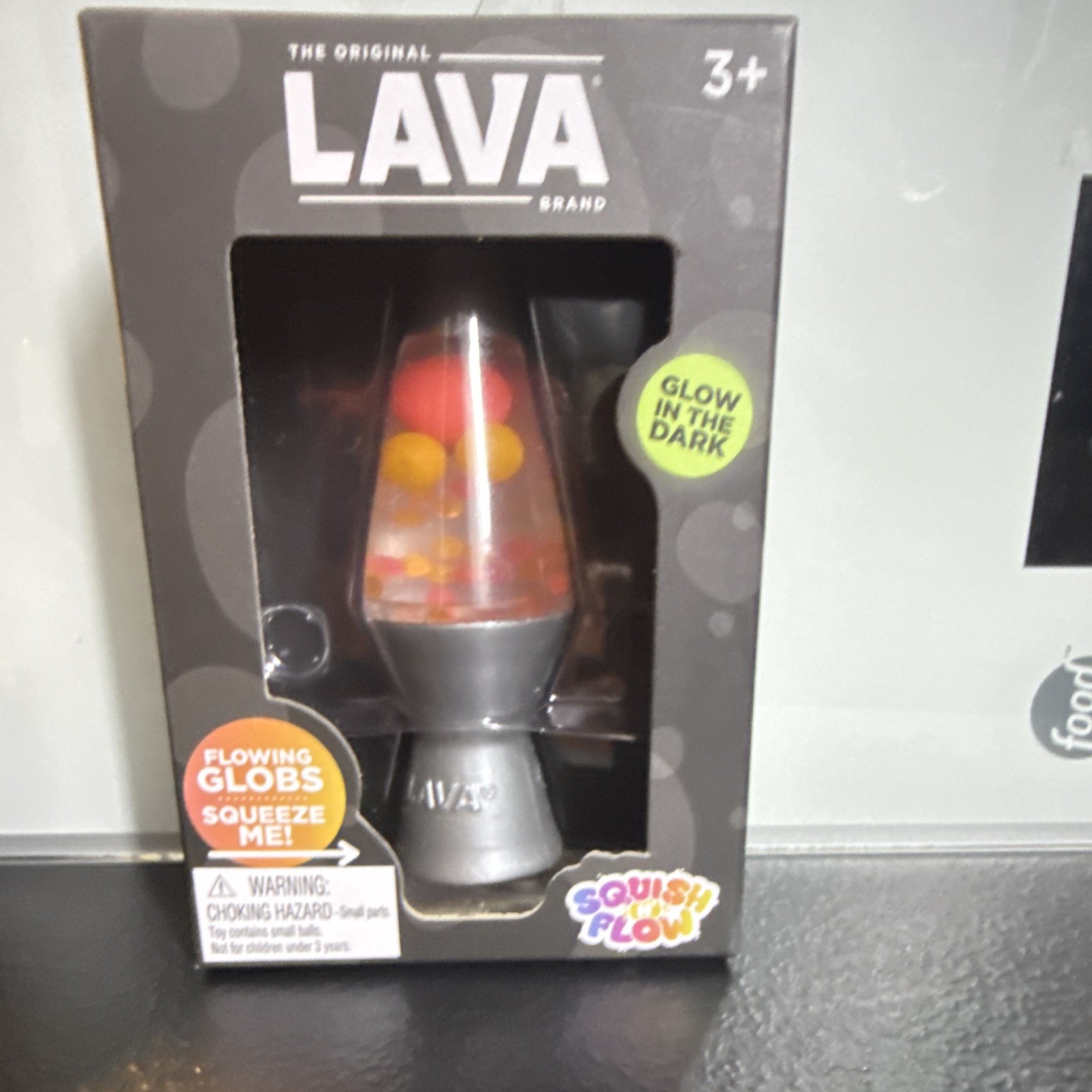 LAVA Squish n’ Flow Glow in the Dark Tactile Squeeze Toy 3+ PA-18745