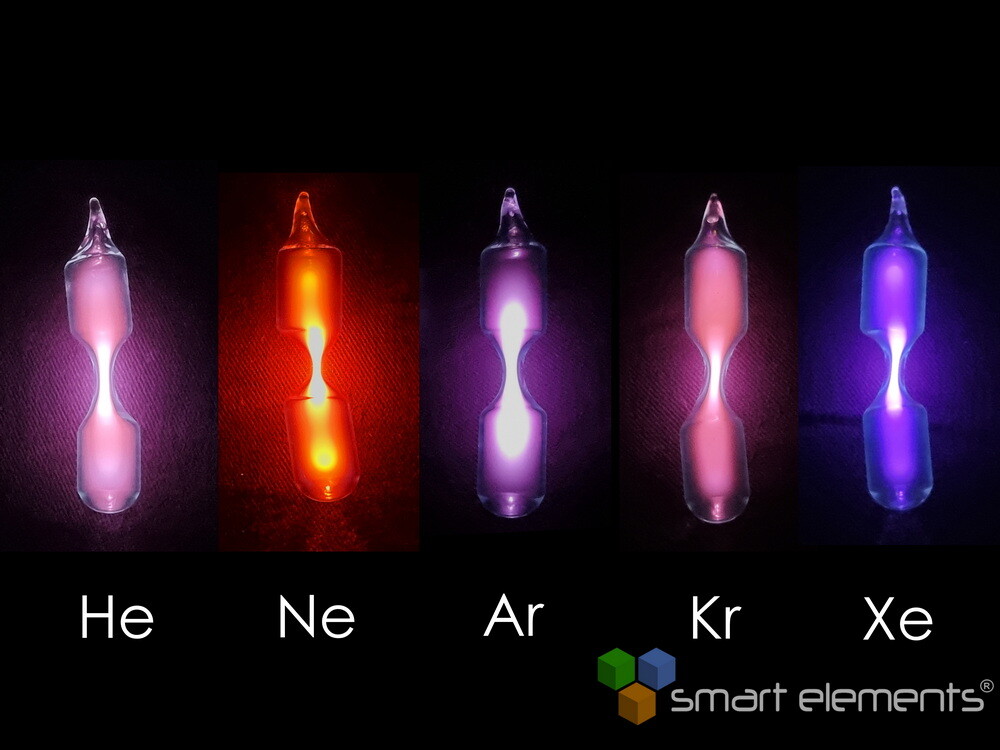 Noble gases complete set – Hand Made by Masters
