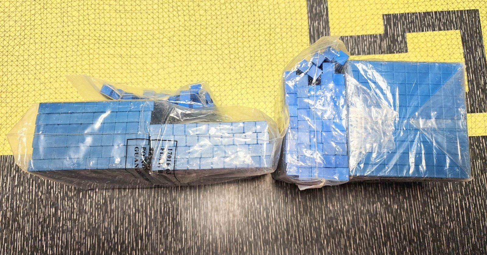 Lot Of Base Ten Blocks Blue Educational Manipulatives Great For Home School Math