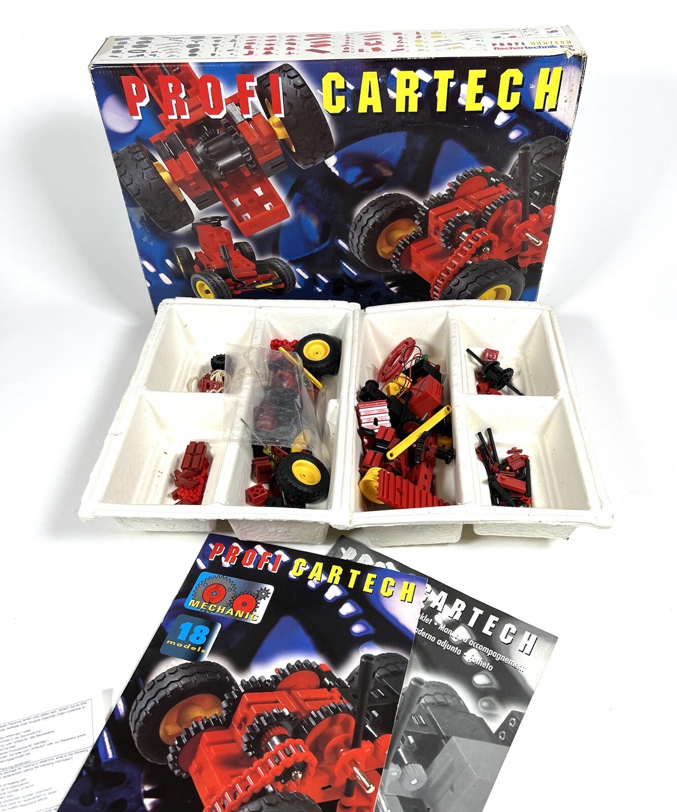 Fischertechnik PROFI CARTECH SET STEM ENGINEERING KIT READ