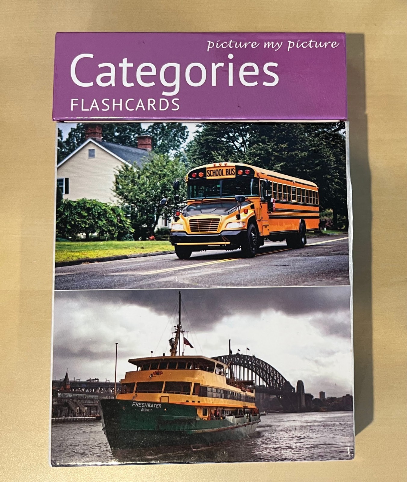 Picture My Picture «Categories» 40 Photo Flash Cards for Language Development