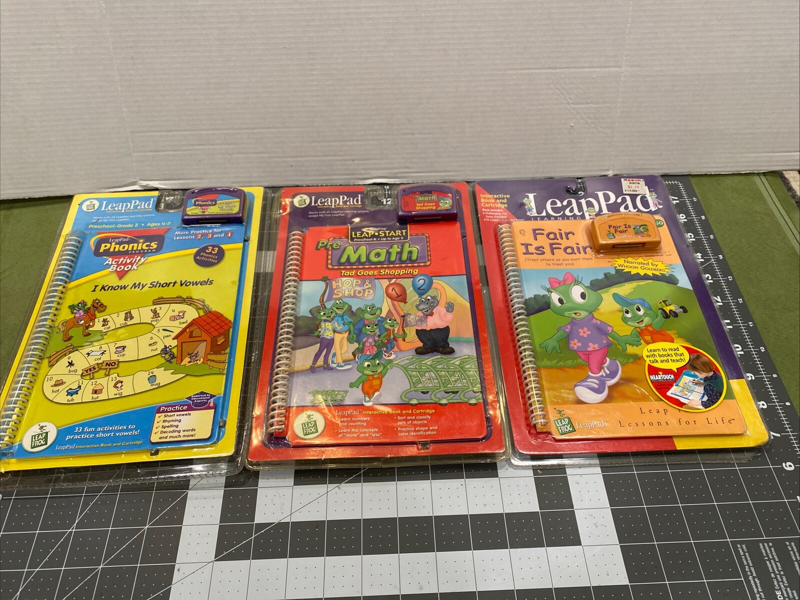 Leapfrog LeapPad Pre Math, Phonics, Life Lessons (Preschool-k up to Age 7) Books