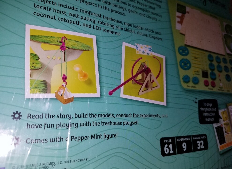 NEW Pepper Mint The Great Treehouse Engineering Adventure Stem Kit For GIRLS
