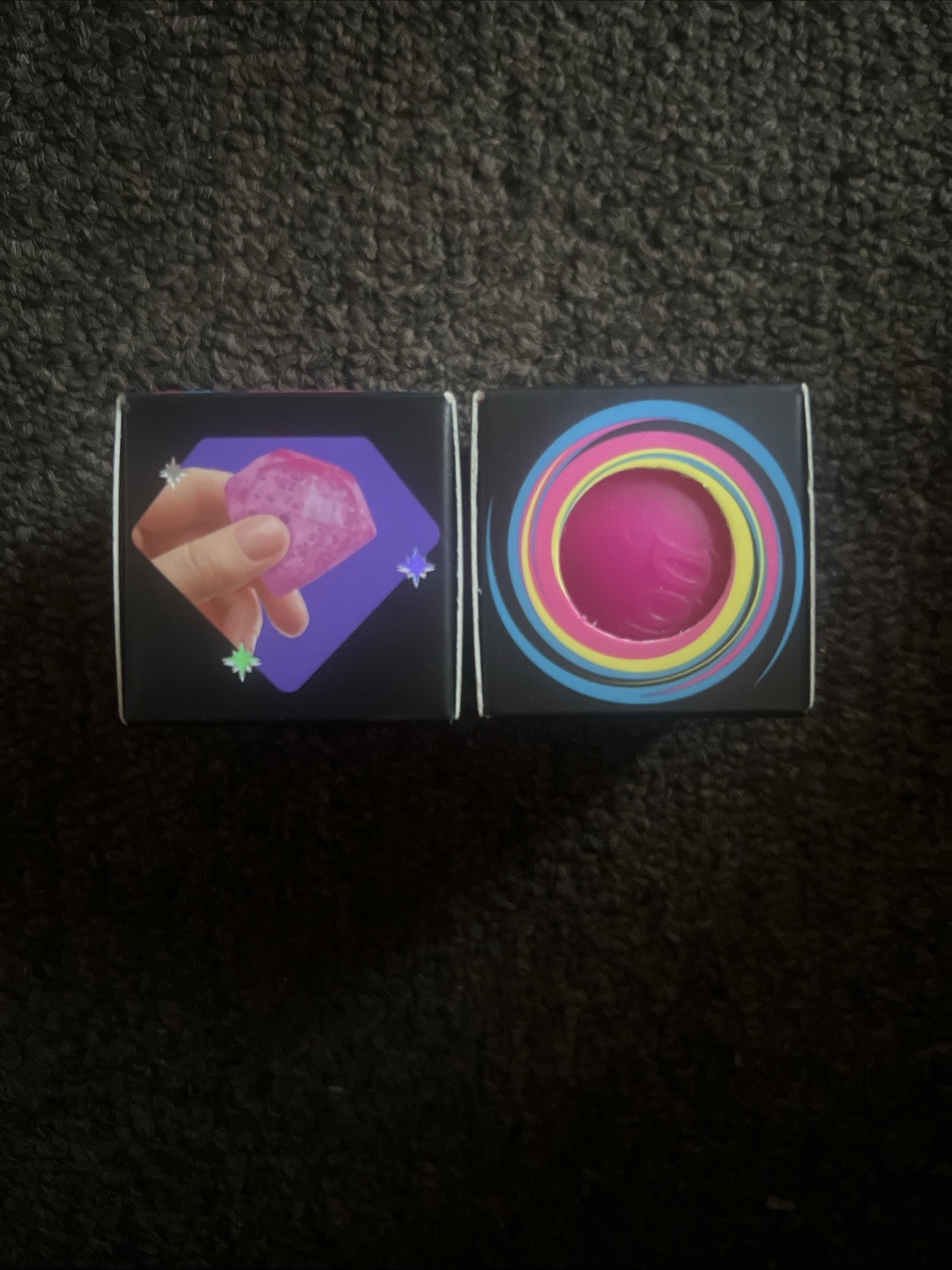 Nee Doh Mini Groovy Jewel and Twirl – Lot of 2 Squishy (Colors Vary)