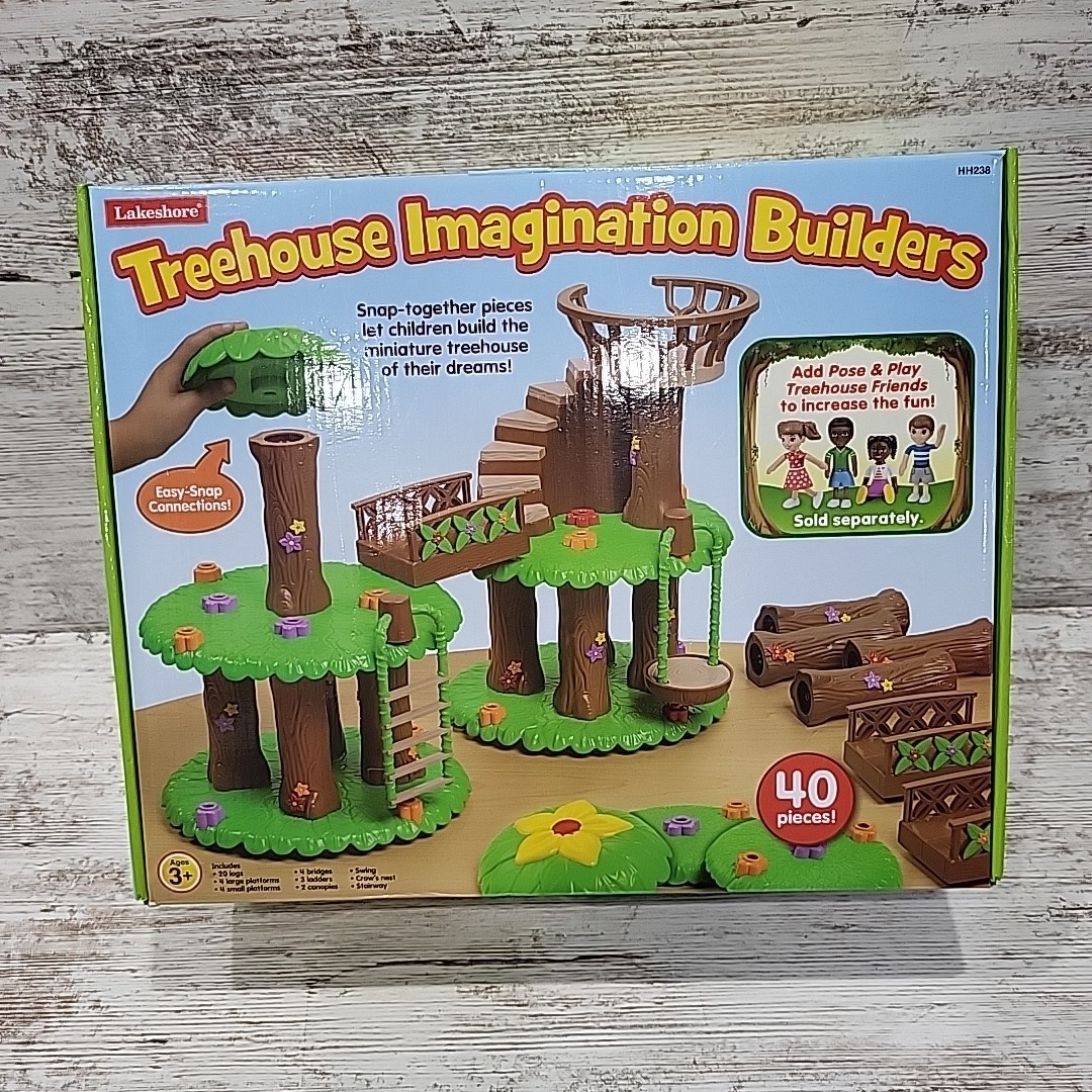 Lakeshore Learning Treehouse Imagination Builders Educational Toy NEW