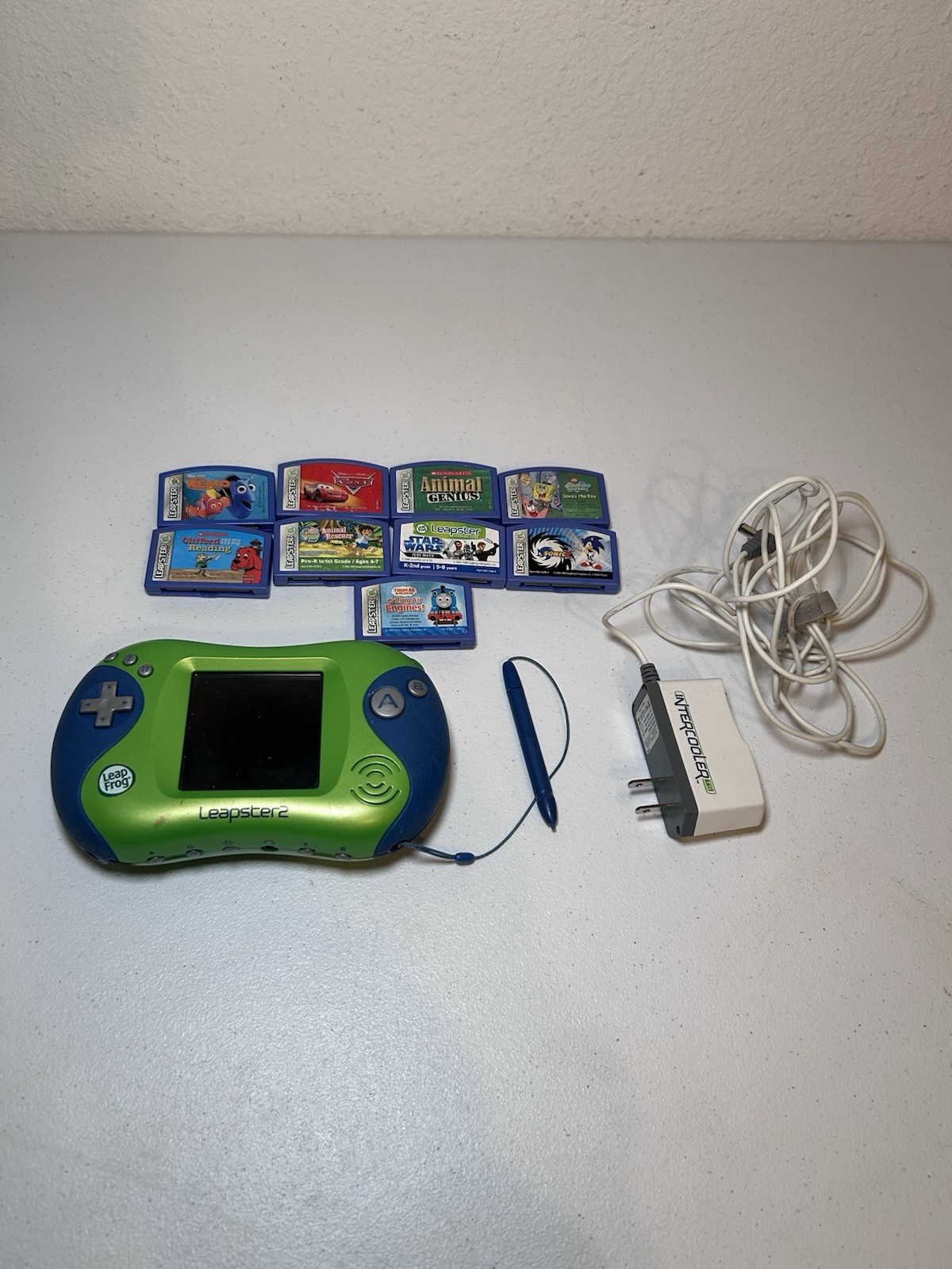 LeapFrog LEAPSTER 2 Learning System + 9 Games Turns On But Read Description