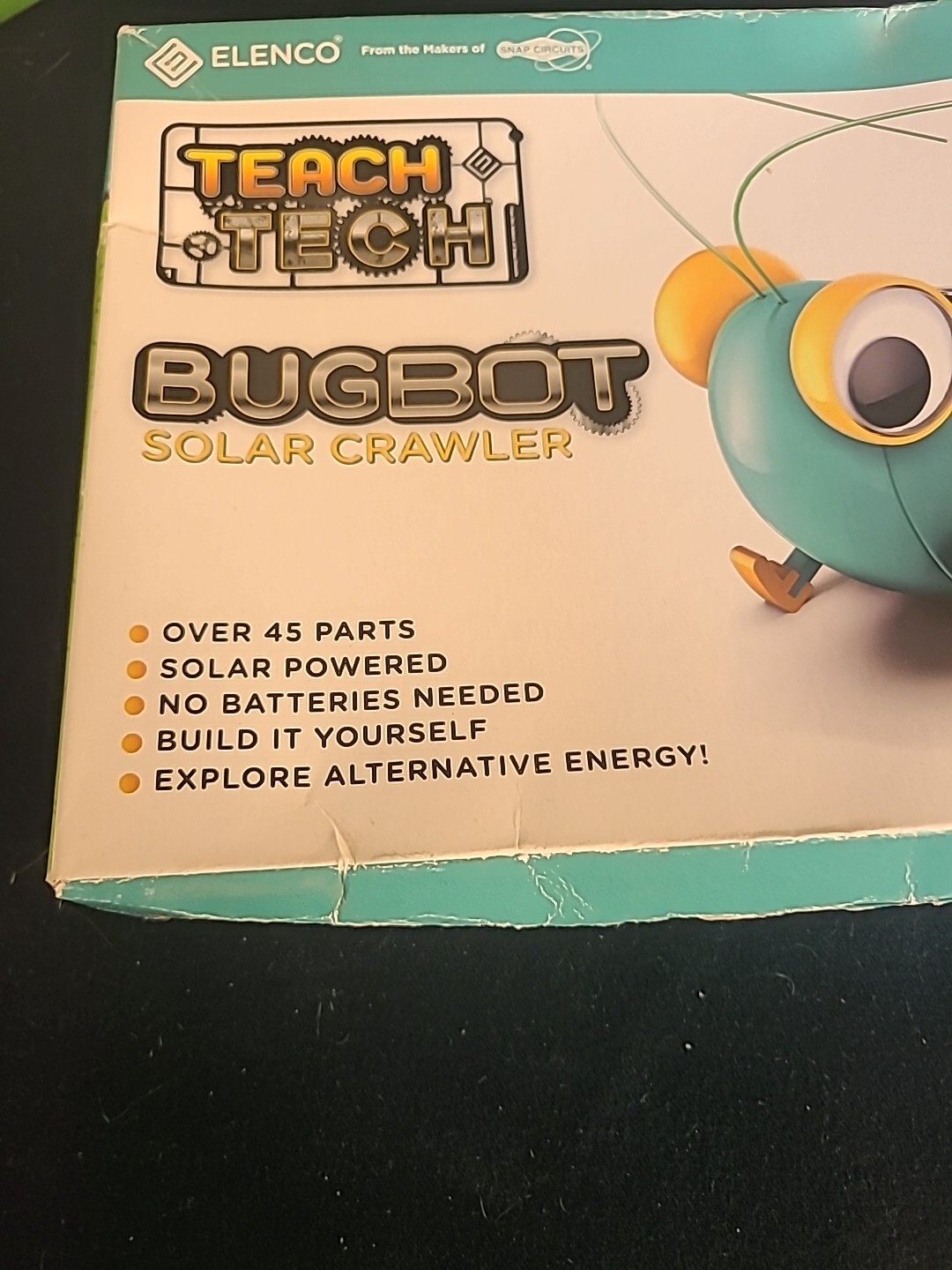 Elenco teach tech bugbot solar crawler unopened box