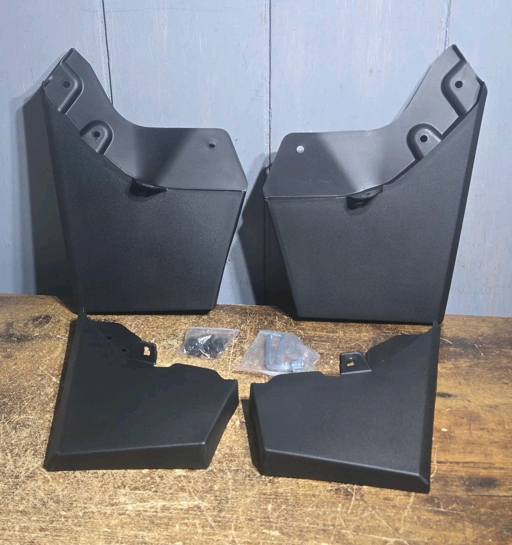 Mud Flaps Compatible with 2024 2025 2026 Toyota Tacoma Without Fender Flare Mud
