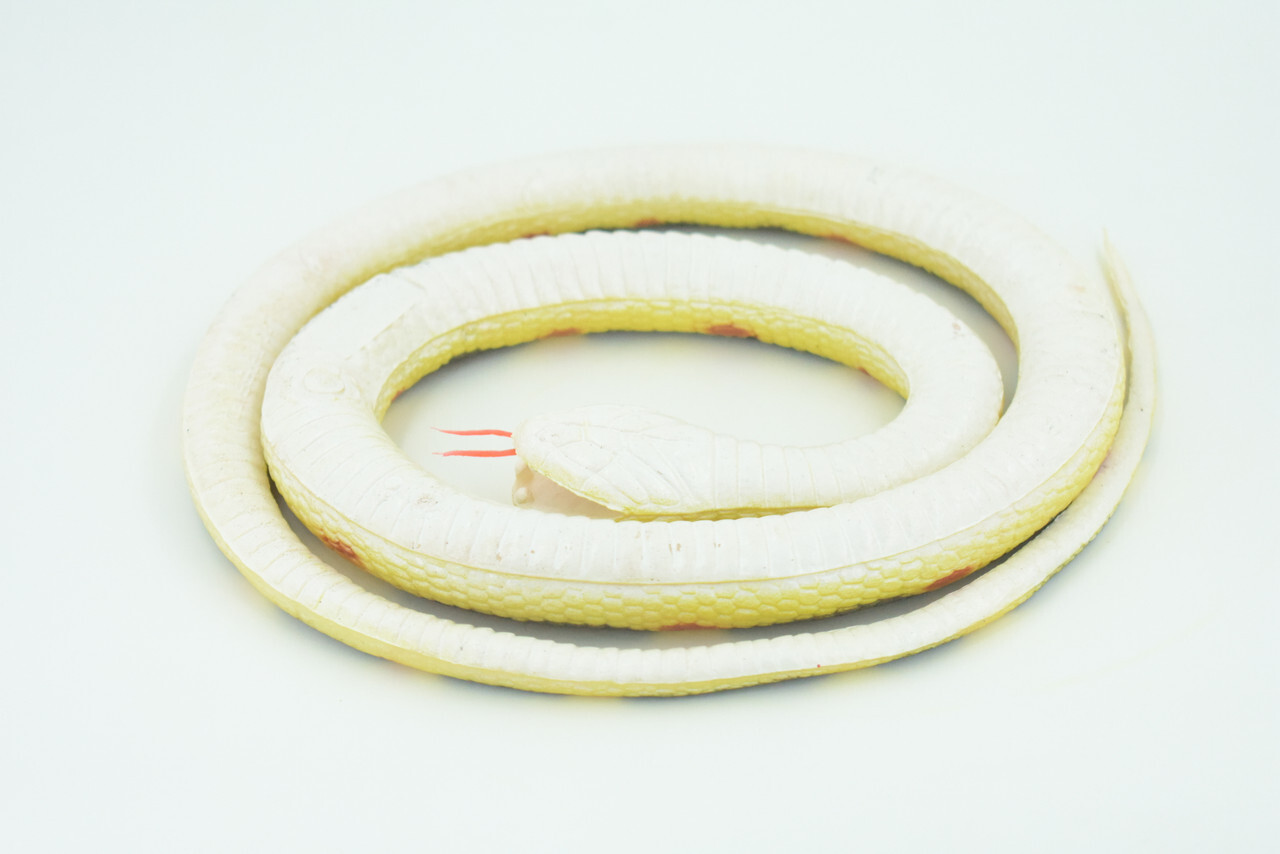 Burmese Python Snake, Rubber, Bendy Toy, Realistic, Gag Gift, 42″ WR27 BB316