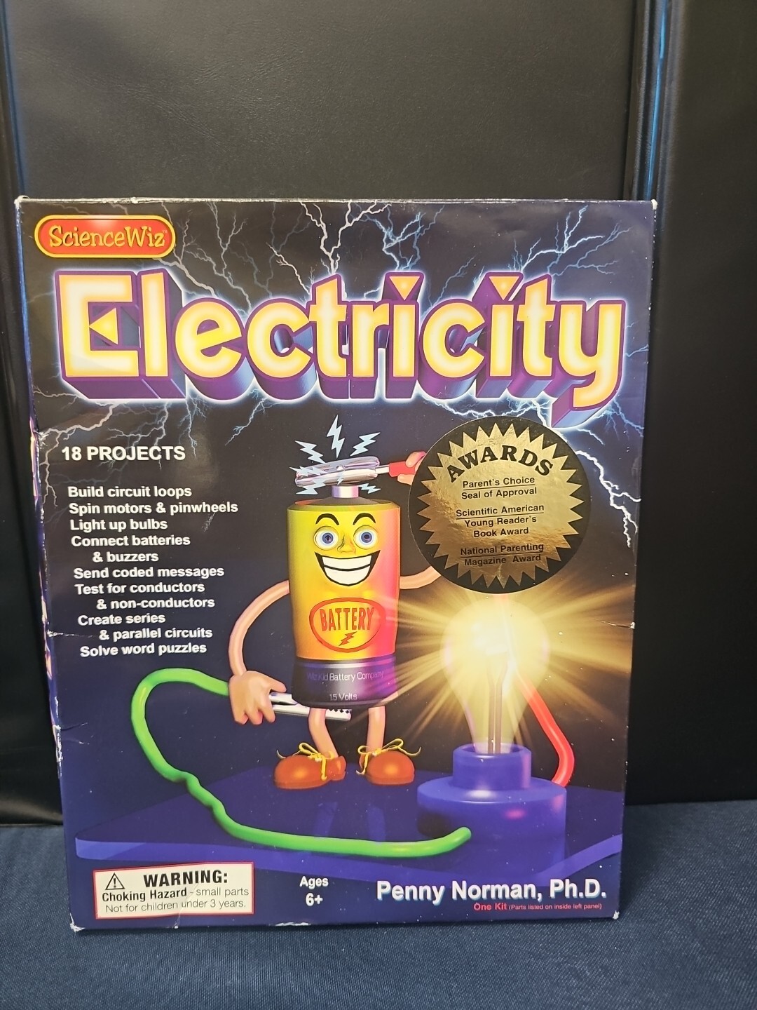 Science Wiz Electricity Kit STEM Learning Electrical Set NEW