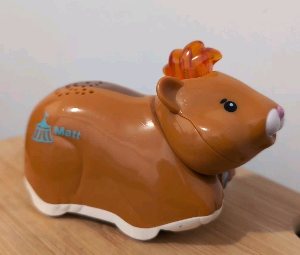 Vtech Go Go Smart Animals MATT LE HAMSTERS Interactive Figure (Speaks in French)