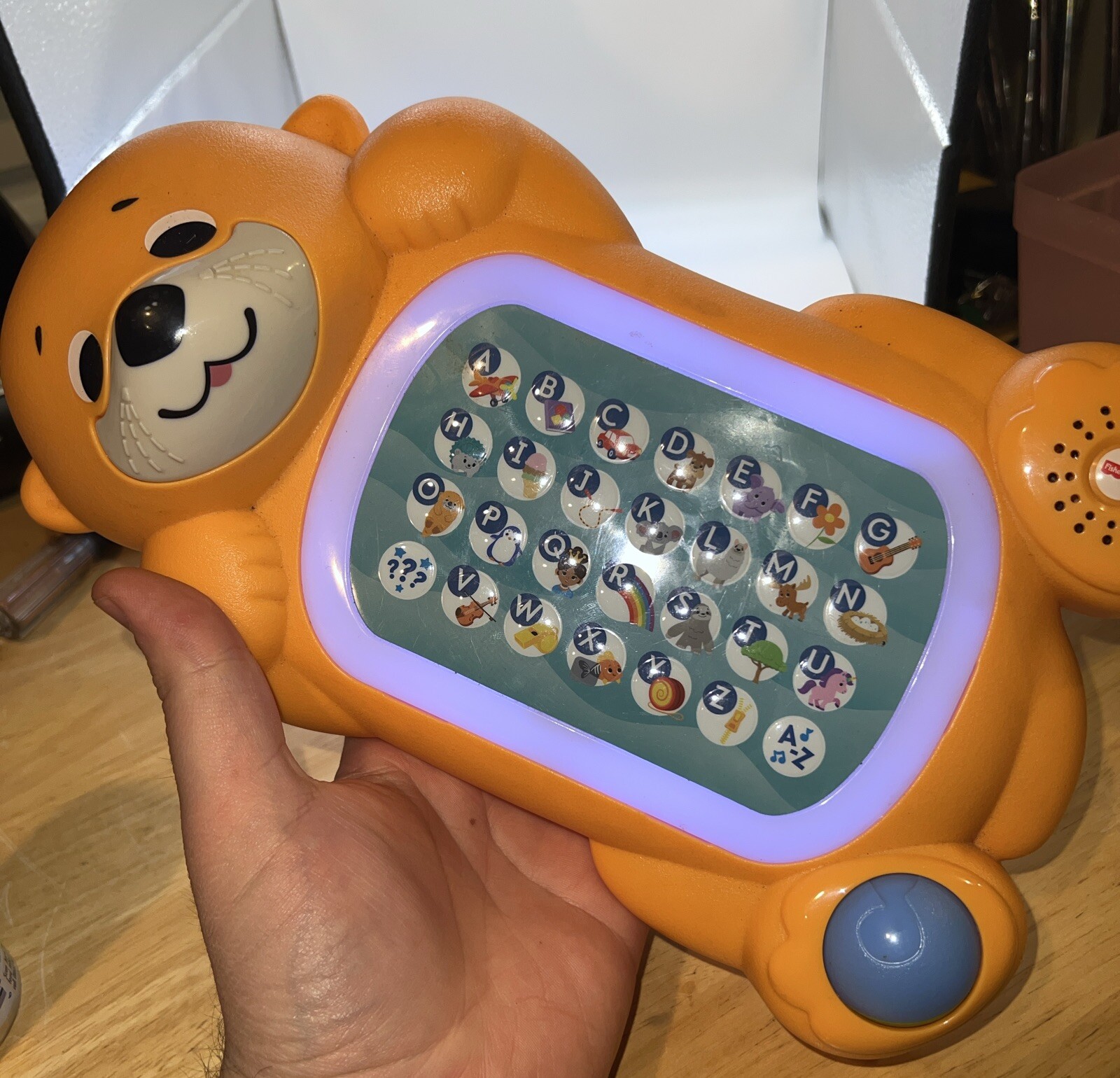 2018 Fisher Price A to Z Otter Interactive Keyboard Model GCW09