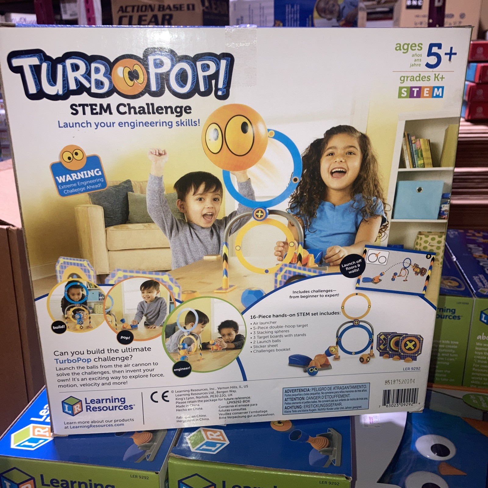 Learning Resources TurboPop STEM Challenge Game